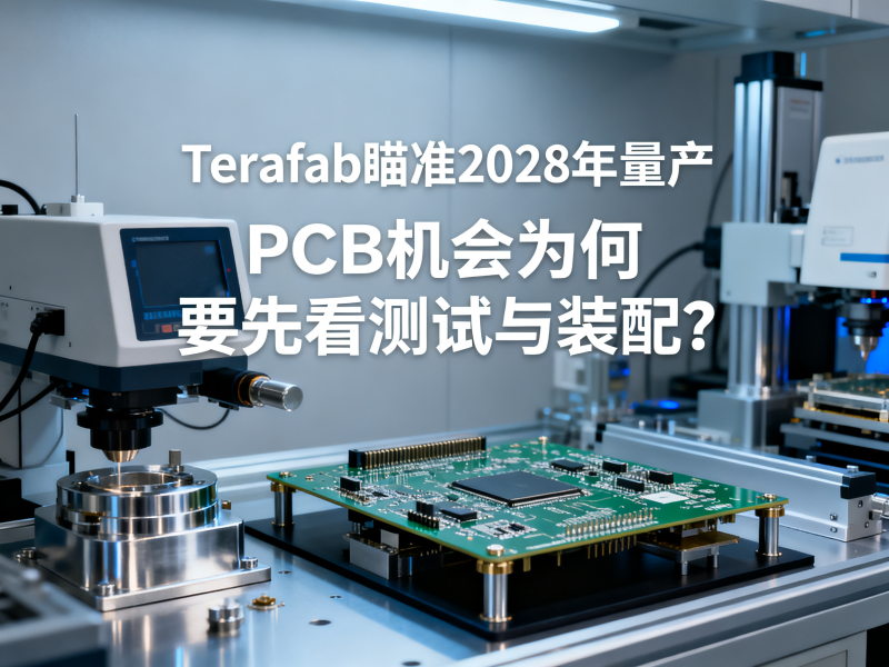 Terafab瞄准2028年量产，PCB机会为何要先看测试与装配？
