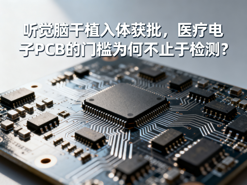 听觉脑干植入体获批，医疗电子PCB的门槛为何不止于检测？