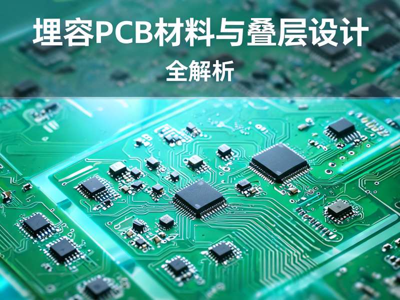 埋容 PCB 材料与叠层设计全解析