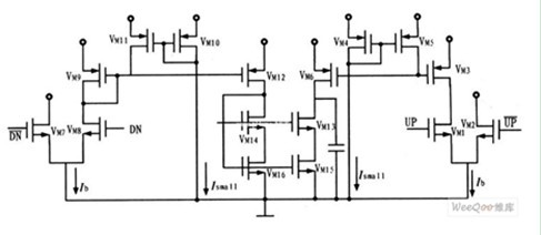 一款能产生负电压使输入电压升高或降低的电荷泵电路图