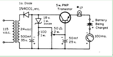 一款一机两用对镍镉电池组采用脉冲充电的镍镉电池充电器电路图