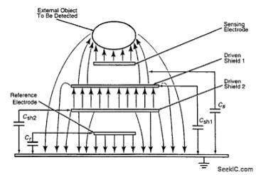 电容式传感器系统电路图