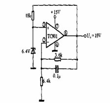 一款由自稳零运算放大器基准电压组成失调电压小的精密基准电压源电路图
