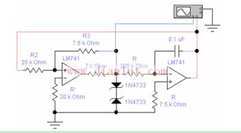 三角波发生器电路图