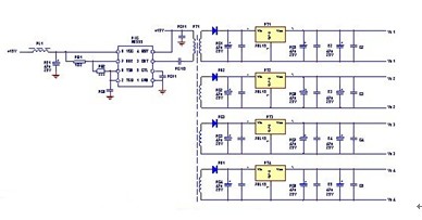 由SLA7024组成步进电机驱动电路图
