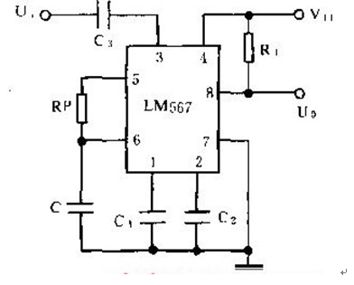 LM567应用电路图