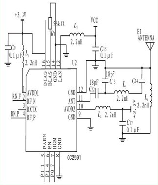 一款可以根据信道的情况自动选择和设定路由的路由器模块总体设计电路图