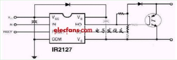 IR2127/IR2128典型接线电路图